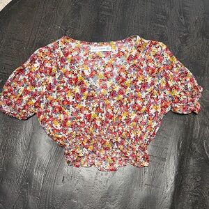 Faithfull the Brand Multicolor Floral Blouse